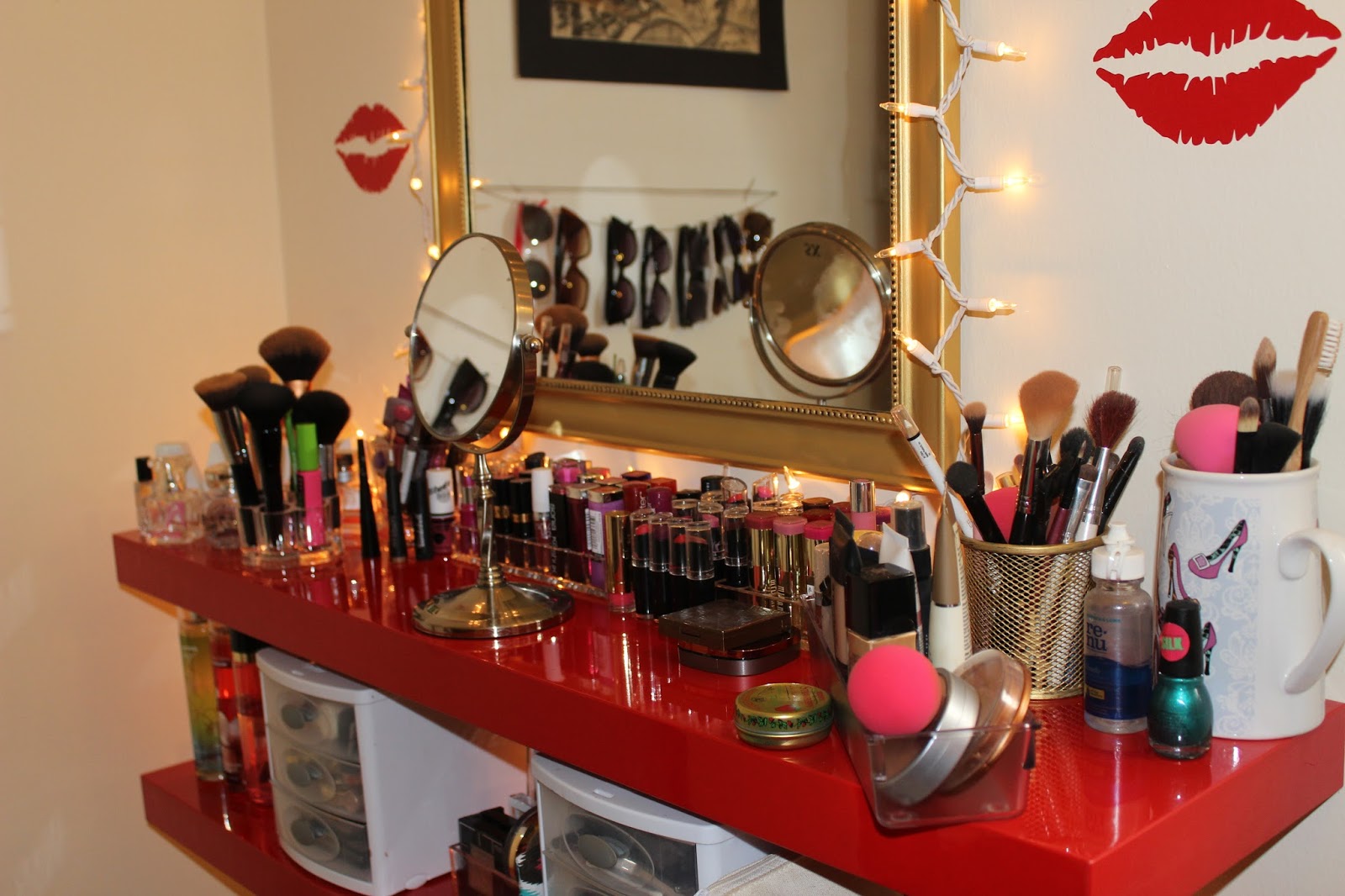 DIY Makeup Vanity — Patty's Kloset