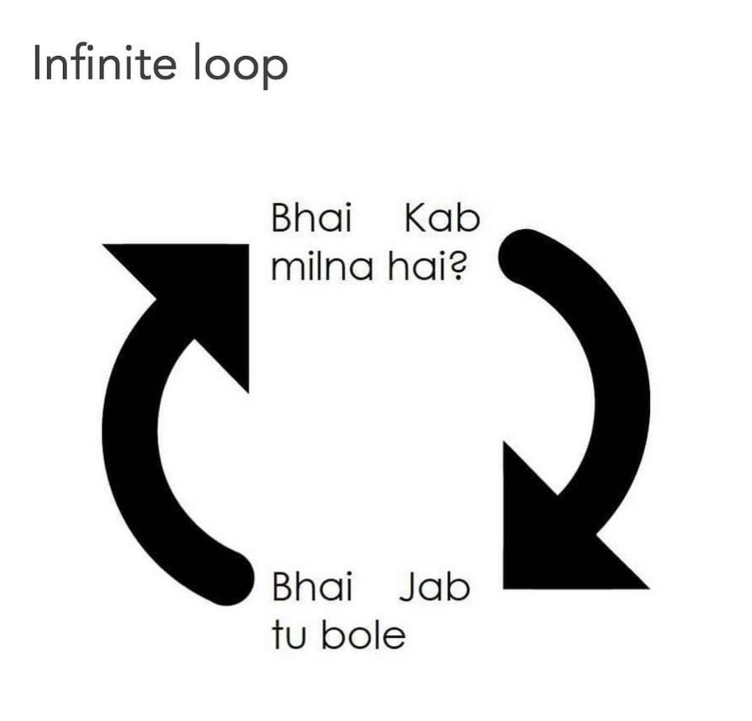 What is infinite loop?