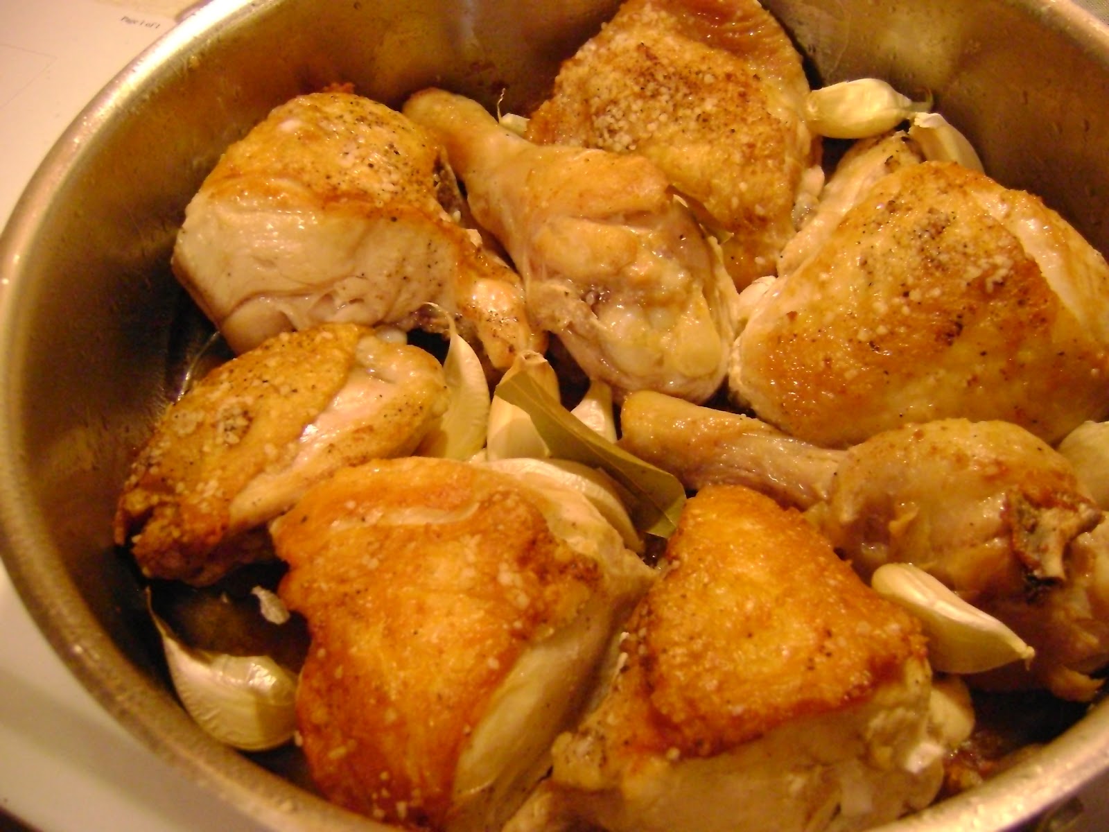 A Sunflower Life Chicken with Vinegar Sauce