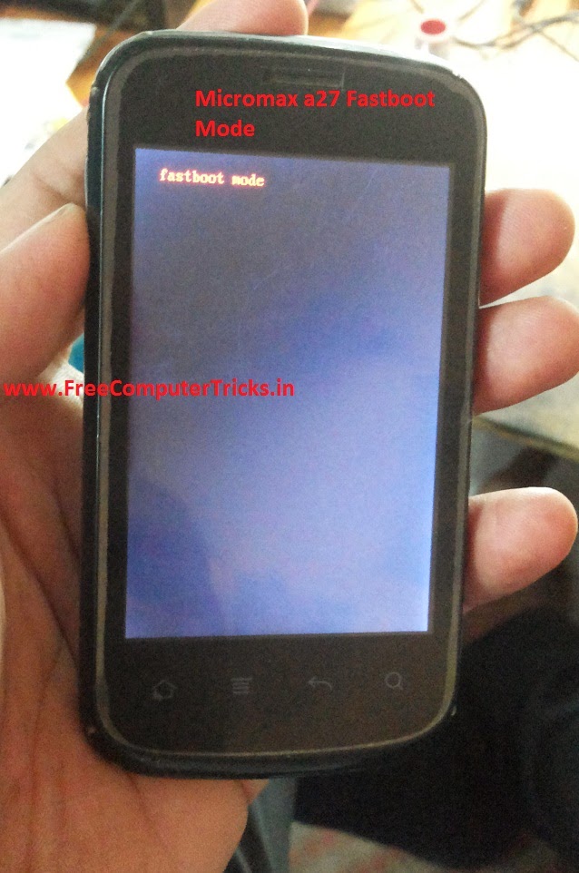 fastboot driver for micromax a27 factory