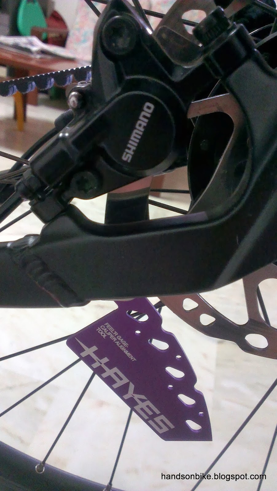 Hands On Bike Hayes Caliper Alignment Tool