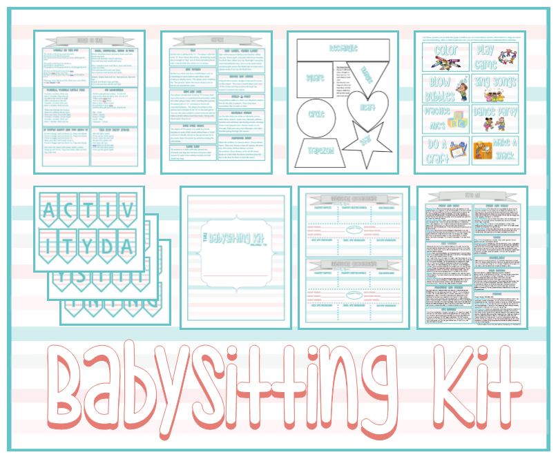 Babysitting Kit - Serving Others