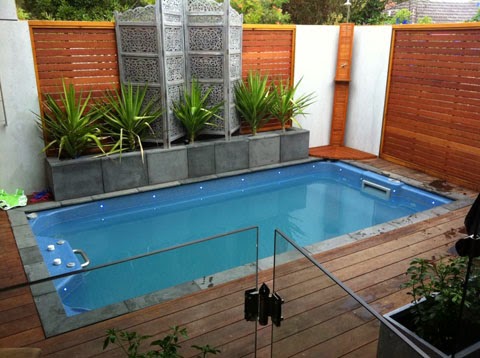 desain kolam renang kecil modern terbaru | desain properti