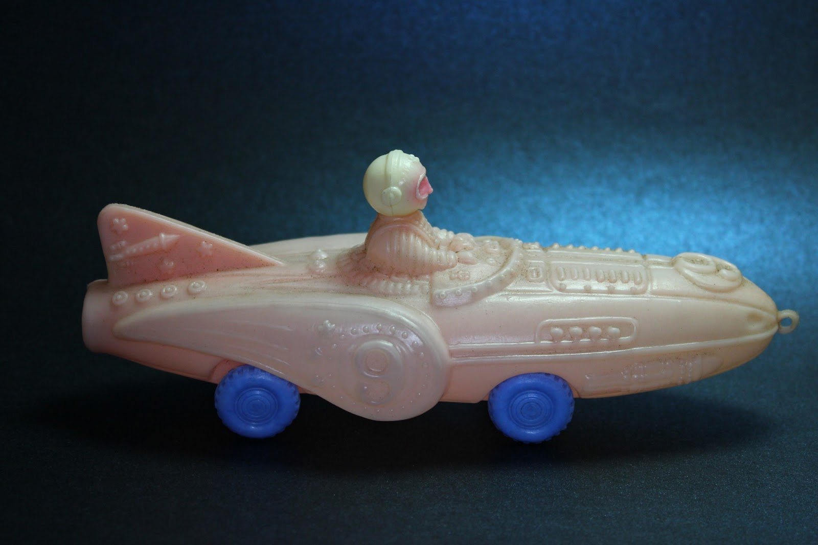 pink rocket toy