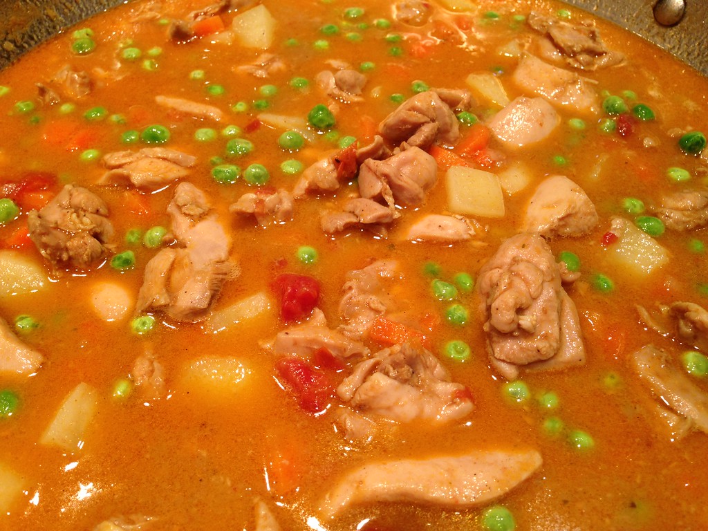 Chicken Stew (Guisado) Kid friendly version
