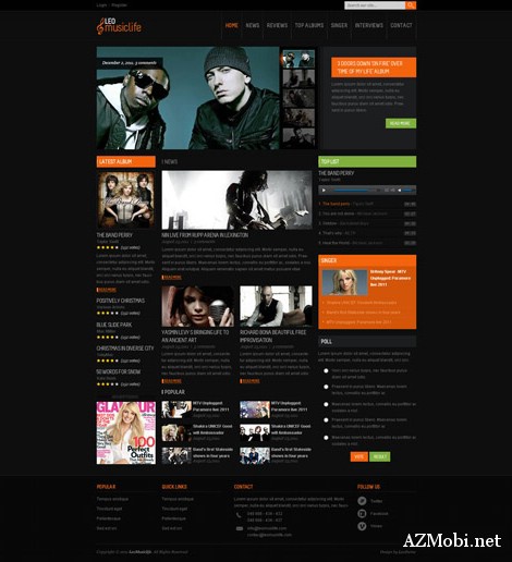 LeoTheme – Leo MusicLife Express Template For Joomla 2.5