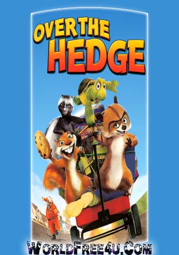 Poster Of Over the Hedge (2006) In Hindi English Dual Audio 300MB Compressed Small Size Pc Movie Free Download Only At worldfree4u.com