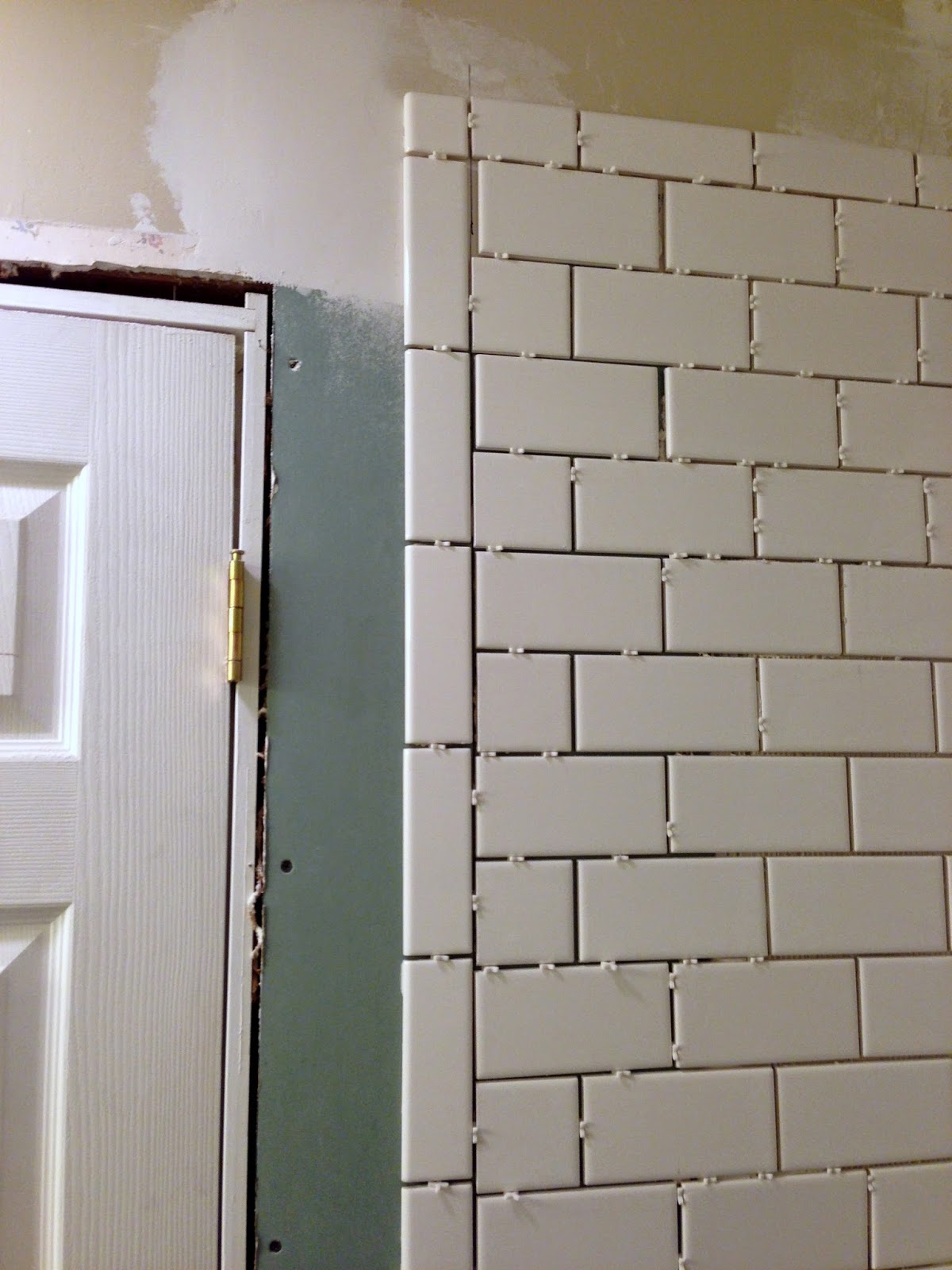Aimlessly Elegant: Bathroom Remodel: Shower Tile Done!