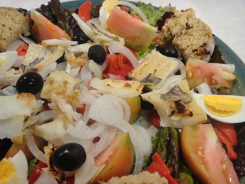 RAPA TACHOS SALADA DE BACALHAU