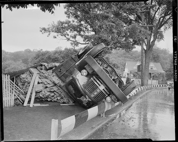 Lumber delivery...the hard way!