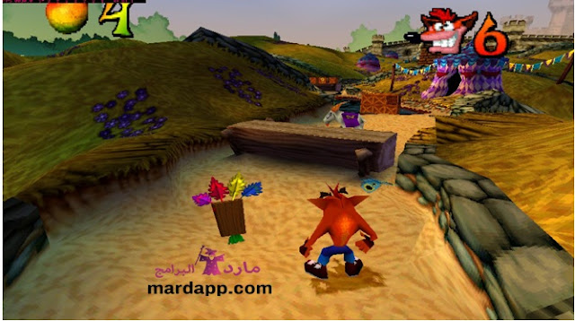 تحميل لعبة كراش بانديكوت crash bandicoot كراش مغامرات للكمبيوتر والاندرويد...