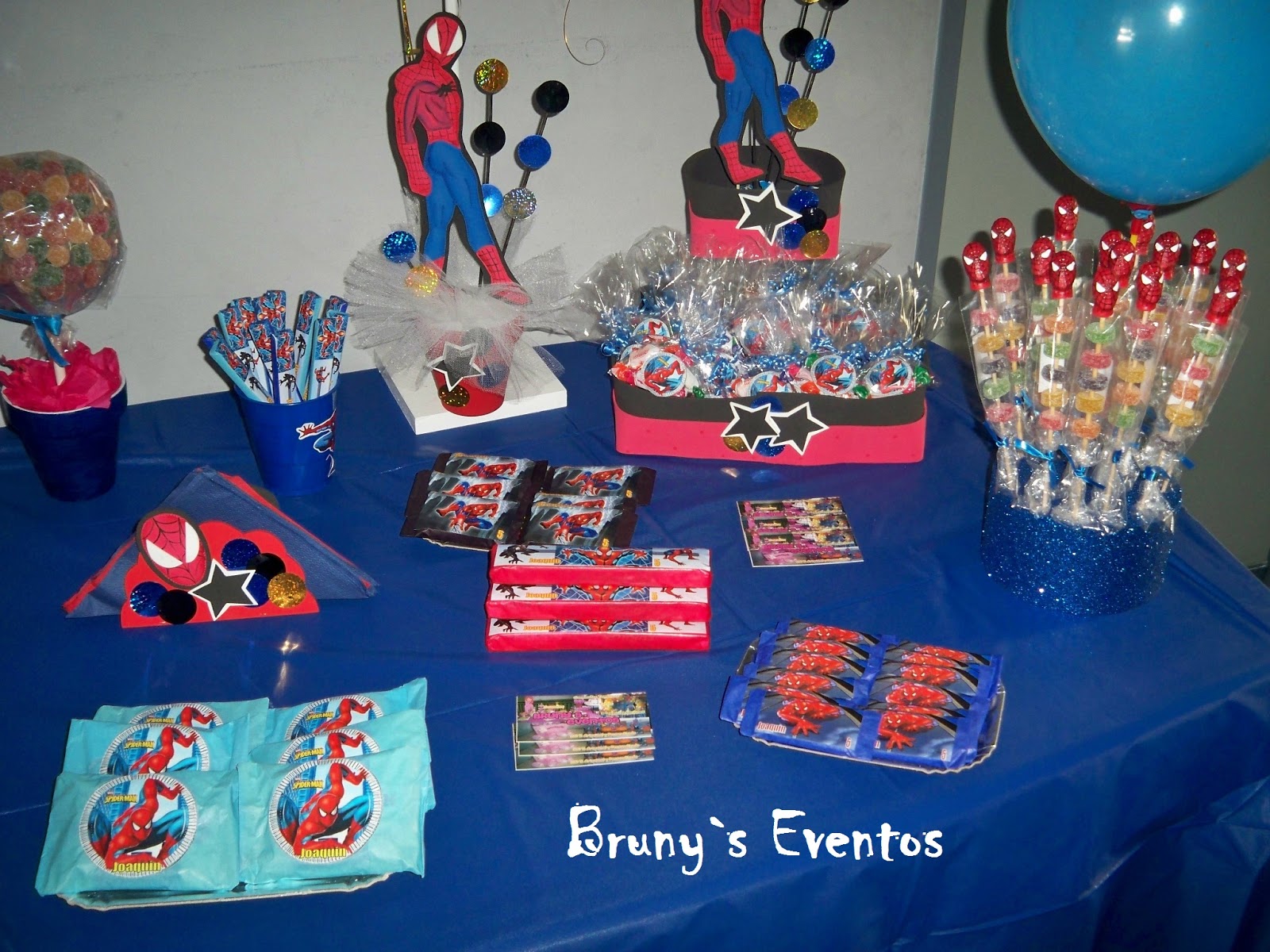Brunys Eventos: Cumpleaños Tematico: HOMBRE ARAÑA