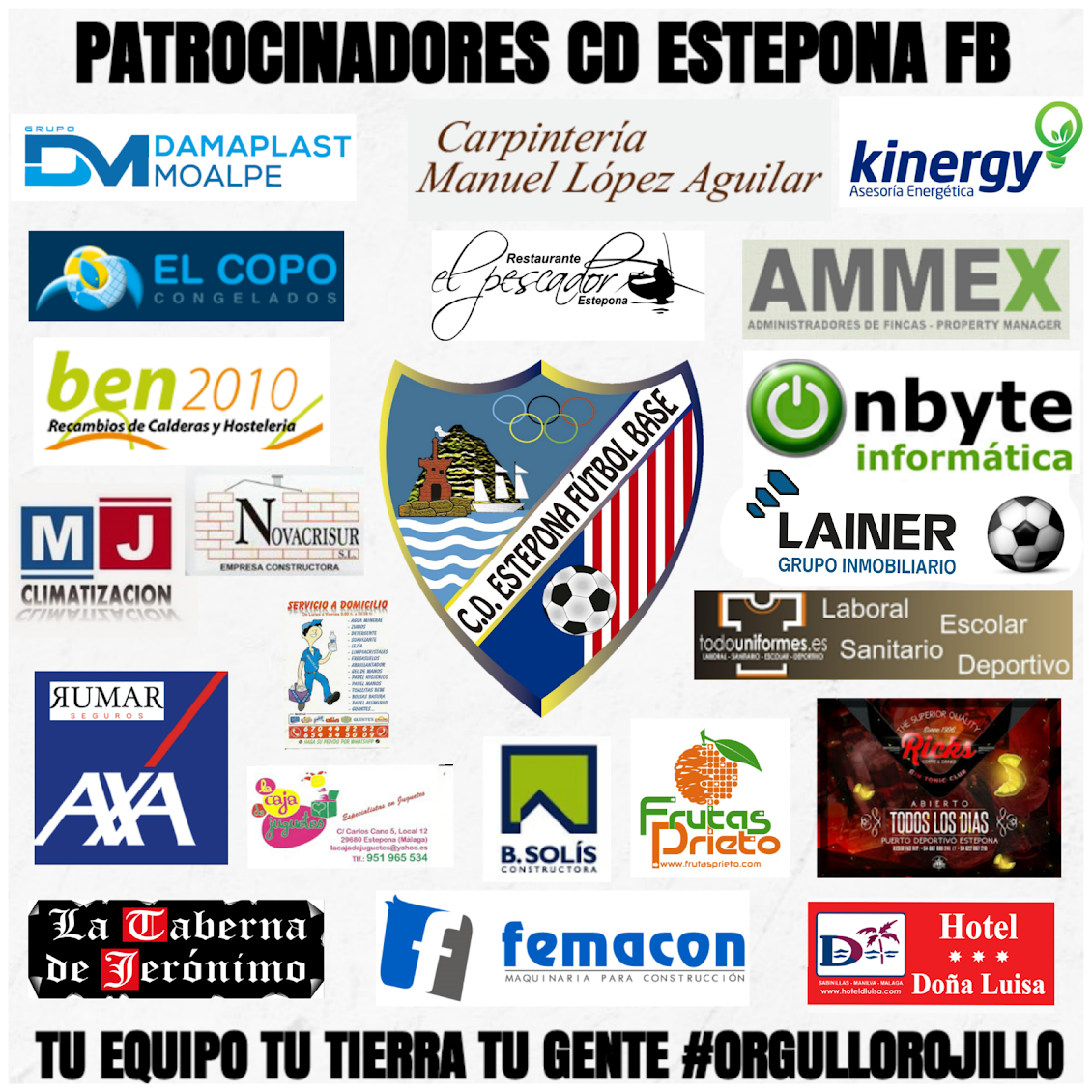 Colaboradores CDE Fútbol Base