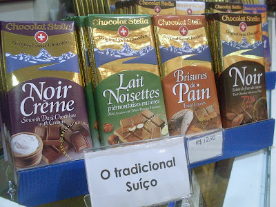 Chocolats Merveille Suisse: Chocolates Tradicionais Suiços e com alto teor de Cacau da marca Chocolats Stella