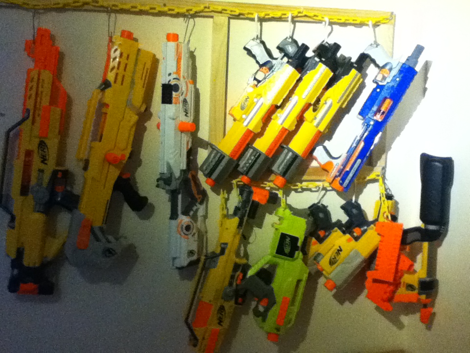 Outback Nerf Blaster Rack