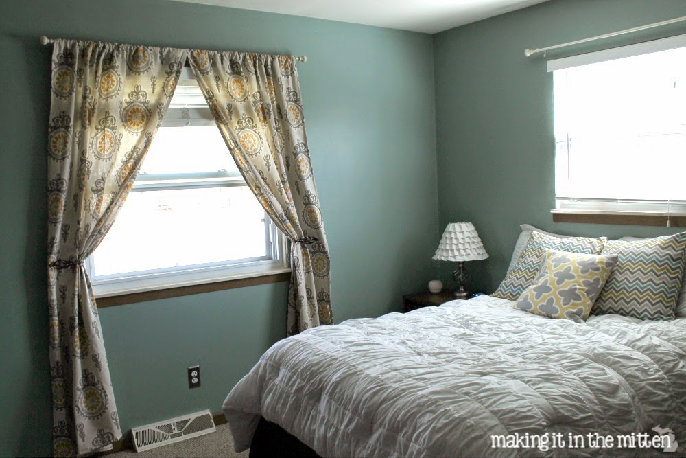 Making It In The Mitten Guest Bedroom Curtains