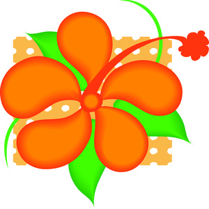 Tropical Flower Clipart 060611» Vector Clip Art - Free Clip Art Images