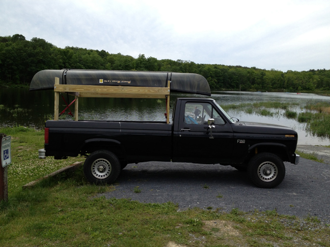 Top canoe rack for truck Top Sale