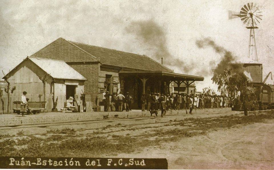1899 - ESTACION PUAN DEL FFCC SUD