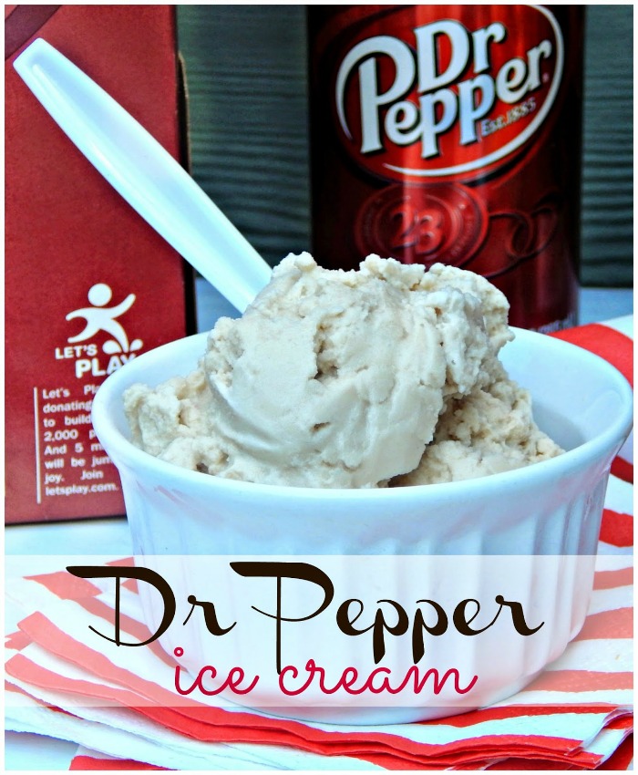 How to make Dr Pepper Ice Cream 
