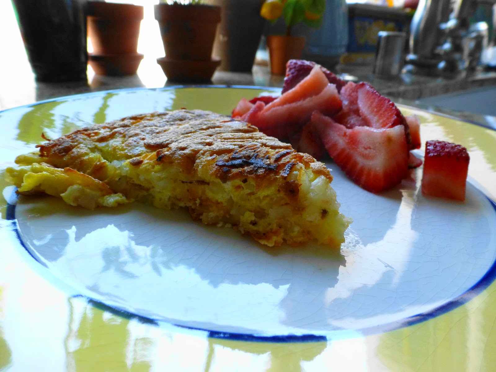 Cooking Underwriter A frittata from the leftovers in the fridge