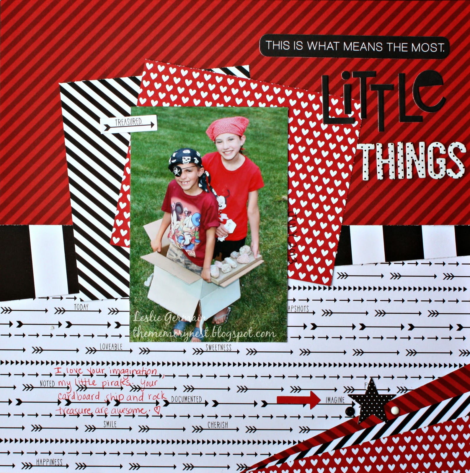 The Memory Nest little things mean the MOST