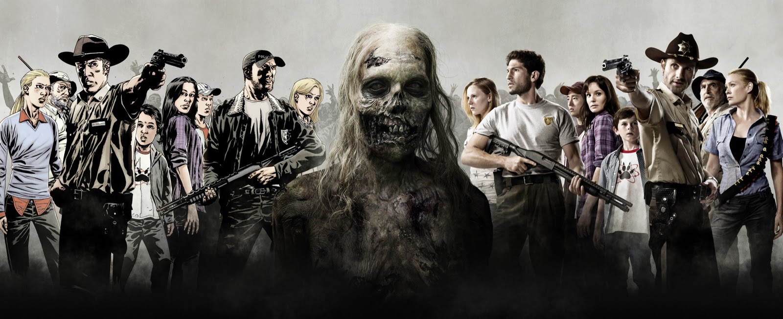 The Walking Dead The+walking+dead+comic+versus+tv