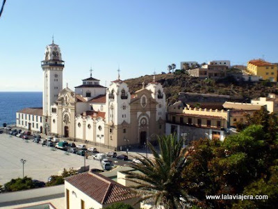 Basílica de Ntra Sra de Candelaria, patrona de Canarias y lugar de peregrinación Basilica Candelaria Patrona Canarias, Tenerife