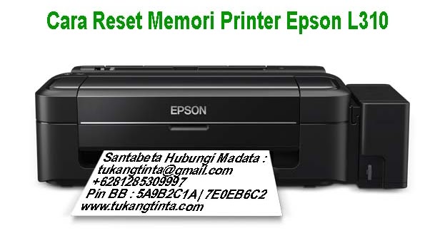 Pusat Modifikasi Printer Infus Cara Reset Memori Printer