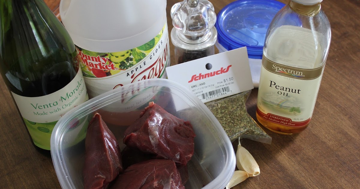 UnProcessing My World The Best Venison Marinade