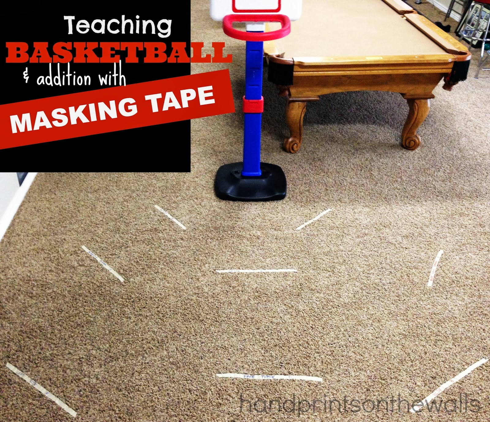 Handprints on the Walls 10 Activities to do with a ROLL OF MASKING TAPE