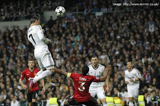 Cristiano Ronaldo's header in the match against Manchester United