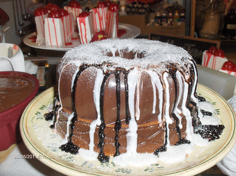 Chocolate Pudding Cake...Soap !