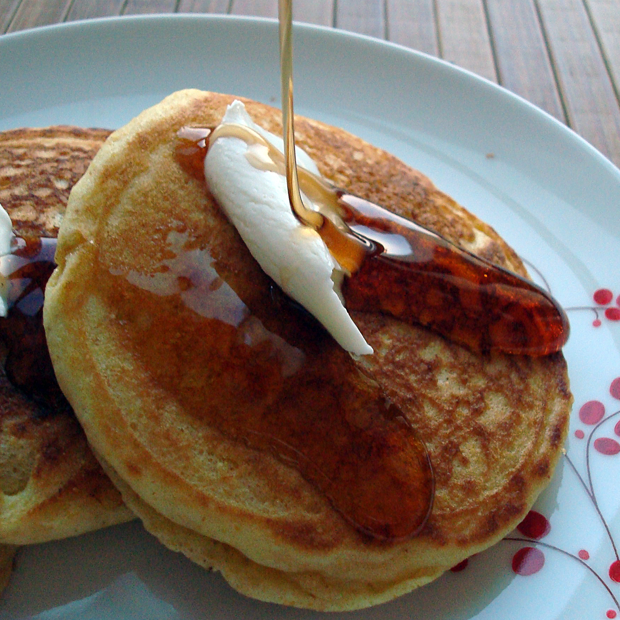 Wilde in the Kitchen Cornbread Pancakes