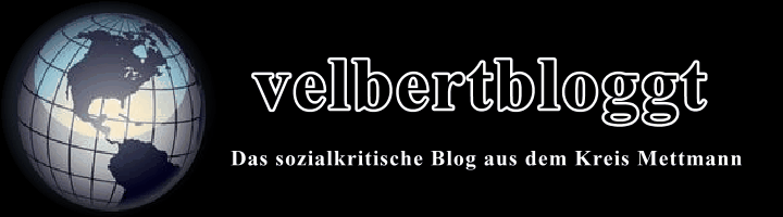 velbertbloggt - Das sozialkritische Blog aus dem Kreis Mettmann