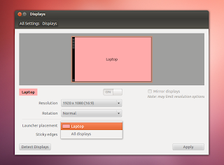 Ubuntu 12.04 Precise Pangolin multi monitor