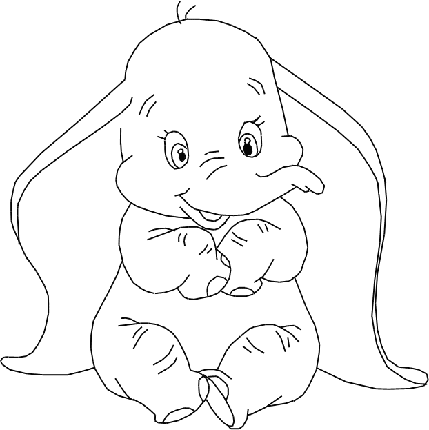 Dumbo Coloring Pages  Disney Coloring Pages