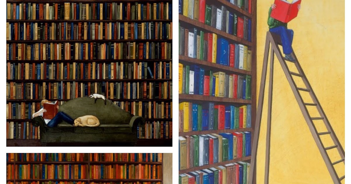 Desktop Retreat Book Shelf Reading