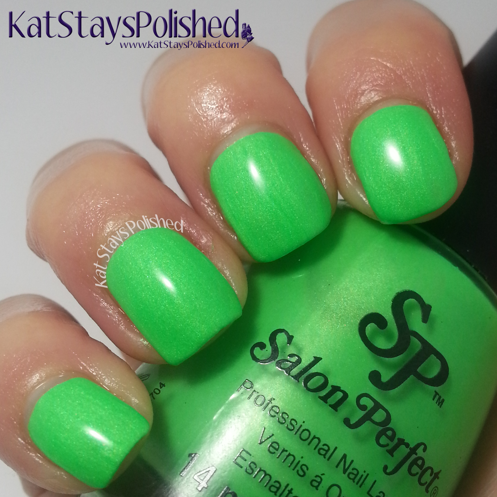 Salon Perfect Neon Pop - Loopy Lime | Kat Stays Polished
