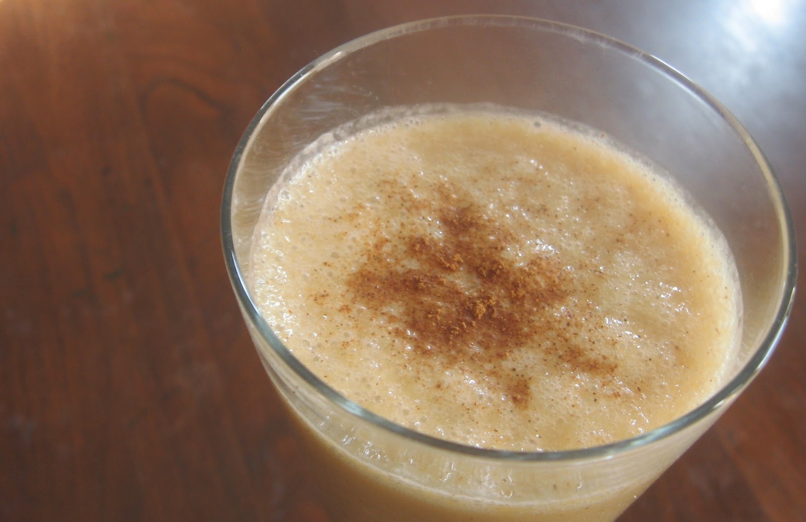 RECIPE Peach Cinnamon Smoothie The Way...