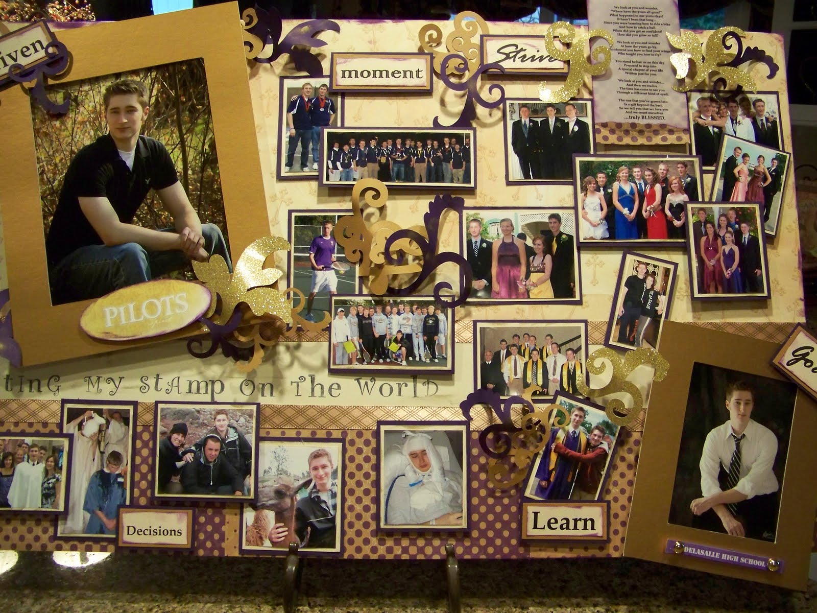 Creations from my heart Learn to Make a Graduation Board....