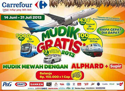 Mudik Gratis 2013 Carrefour