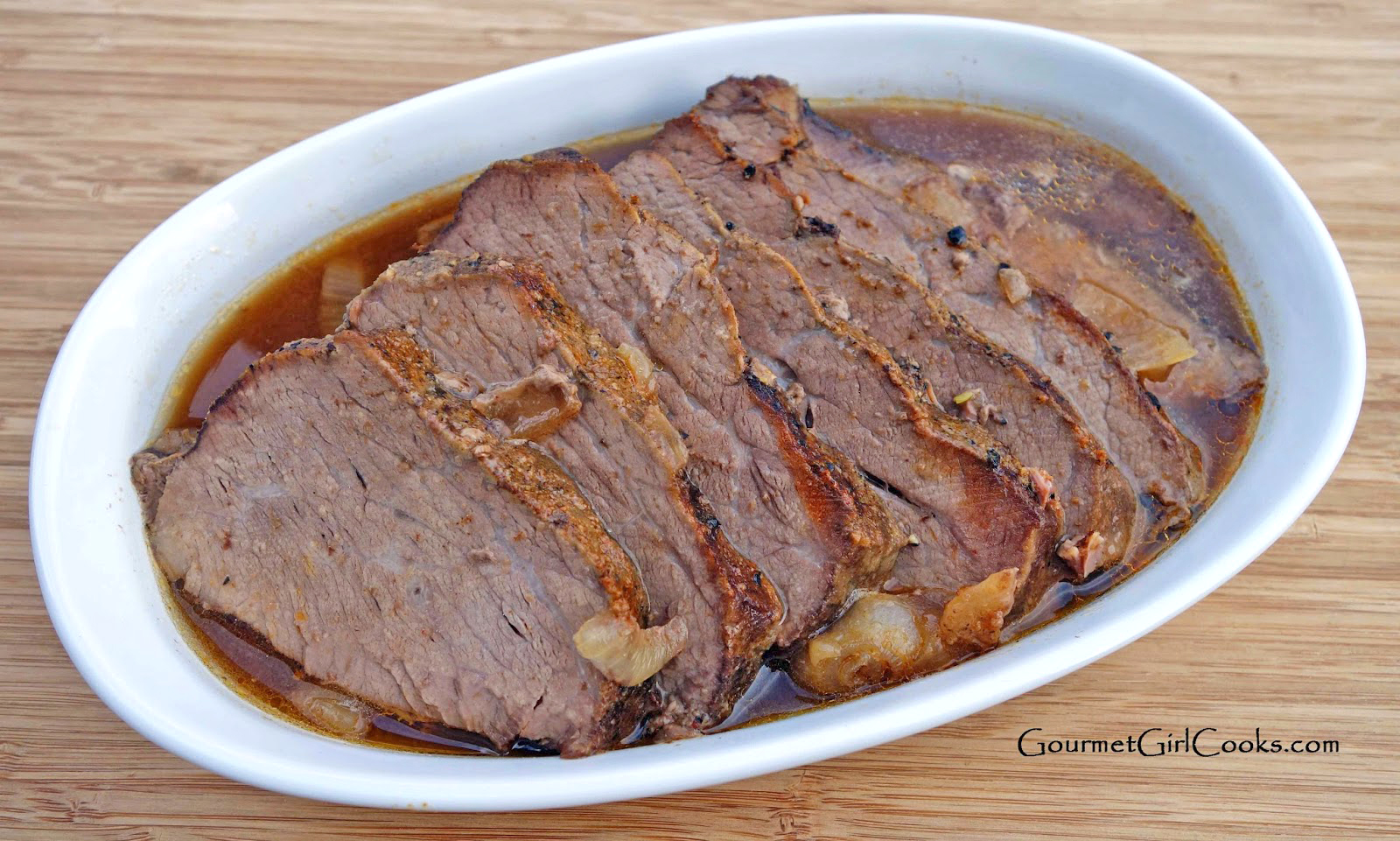 Gourmet Girl Cooks Slow Cooker Spice Rubbed TriTip Roast