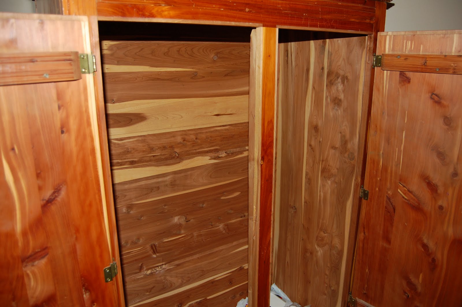 Spare Time Remodeling Cedar Linen Closet