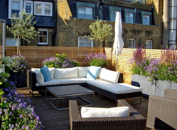 Diseñar un patio o una terraza - Guia de jardin