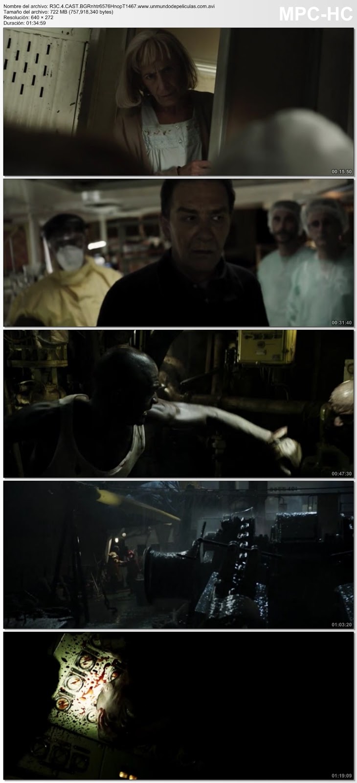 Capturas de la película.