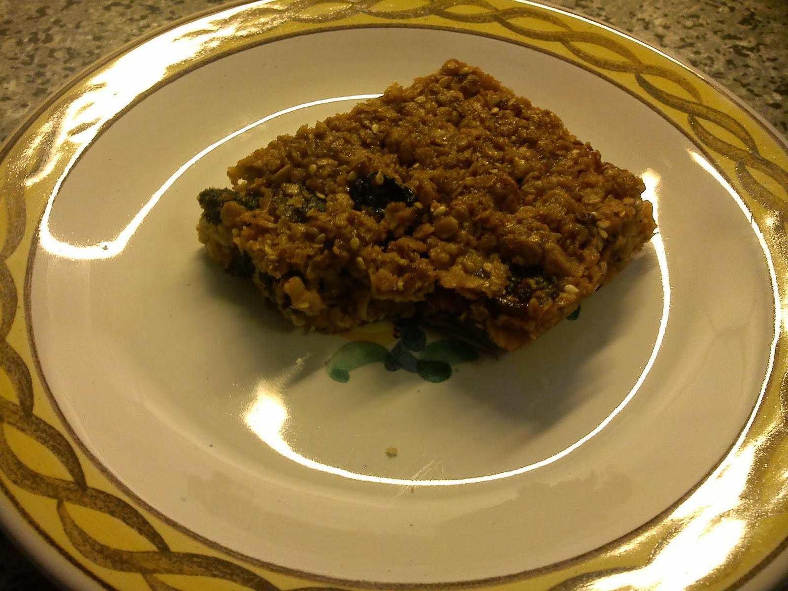 Kitchen of Kiki Fruit and mixed seed flapjacks from "A Country Cook´s