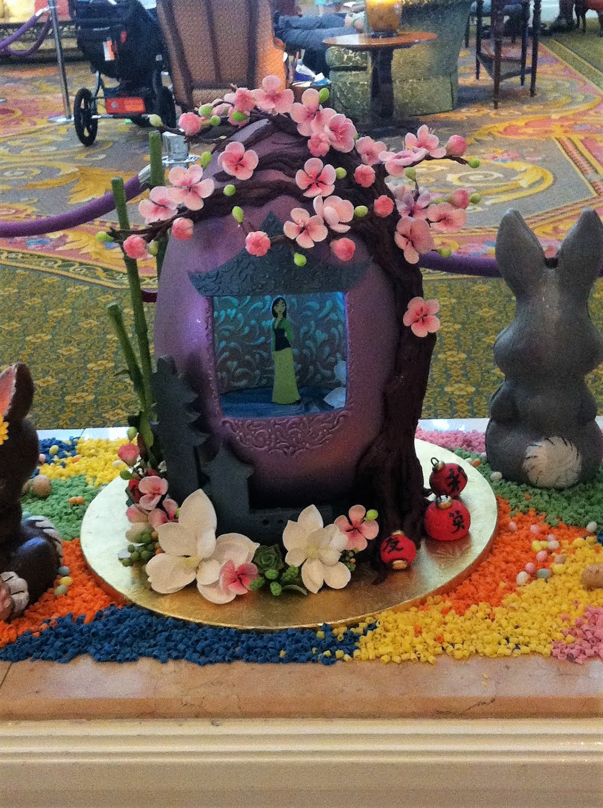 It's Now or Never GRAND Chocolate Easter Eggs at the Grand Floridian! 2016