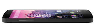Google Nexus 5 side profile