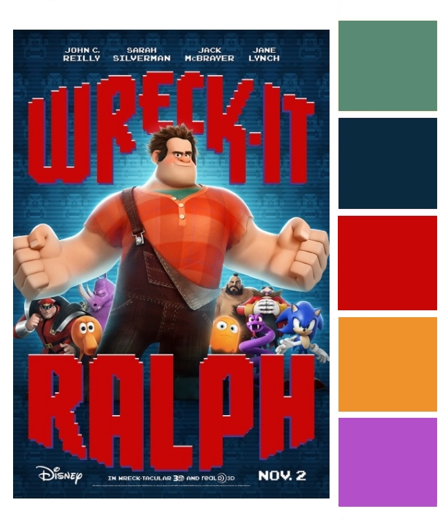 Poster Palette - Wreck-It Ralph & Sugar Rush - This Fairy Tale Life
